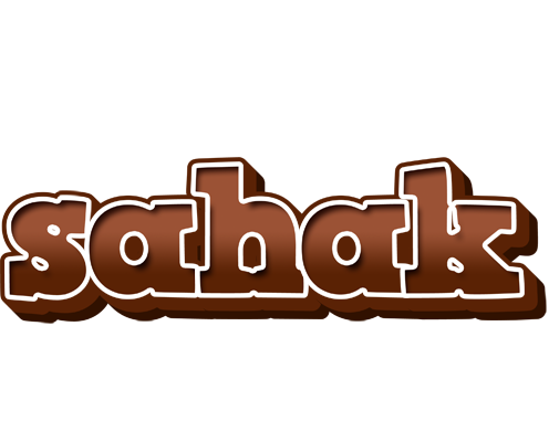 Sahak brownie logo