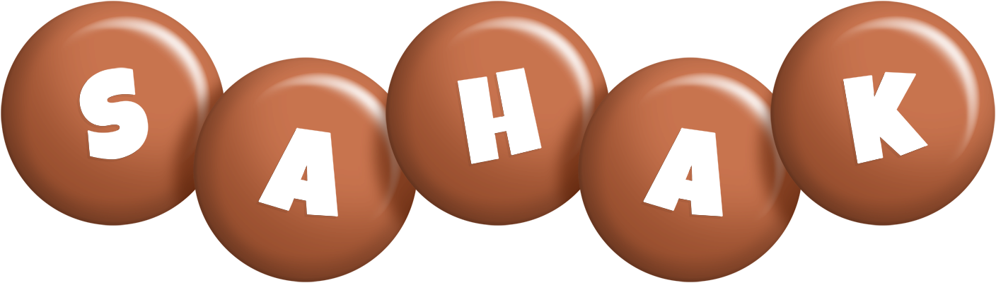Sahak candy-brown logo