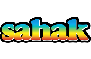 Sahak color logo