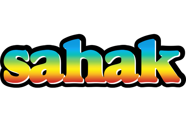 Sahak color logo