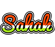 Sahak exotic logo