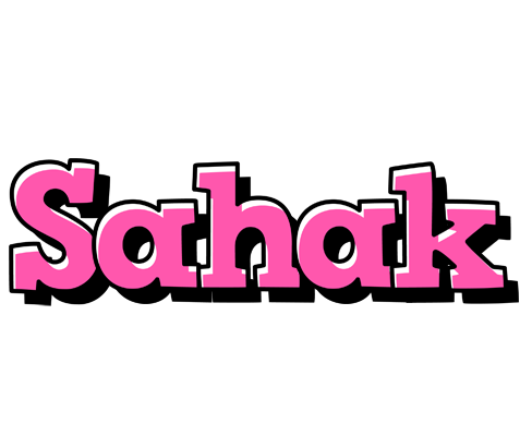 Sahak girlish logo