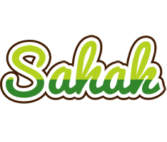 Sahak golfing logo