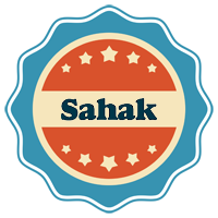 Sahak labels logo