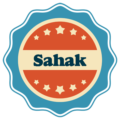 Sahak labels logo