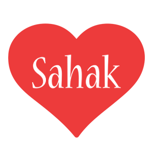 Sahak love logo