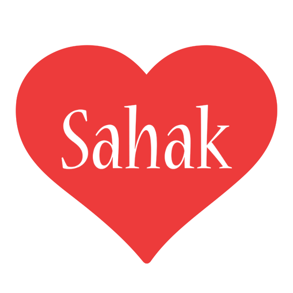 Sahak love logo
