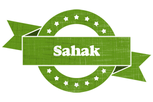 Sahak natural logo