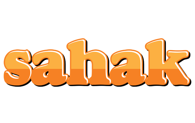 Sahak orange logo