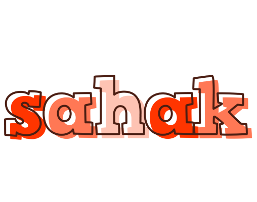 Sahak paint logo