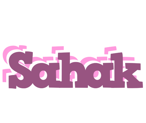 Sahak relaxing logo