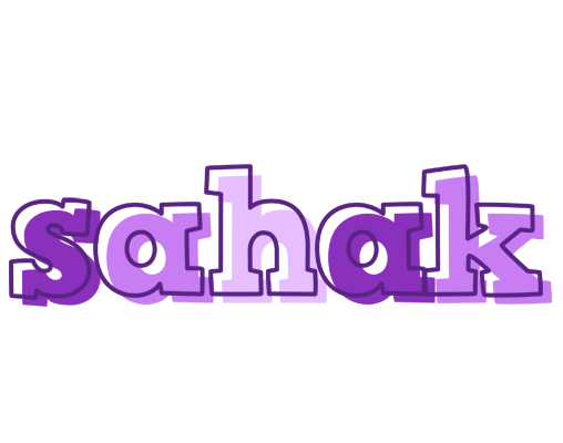 Sahak sensual logo