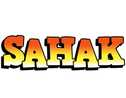 Sahak sunset logo