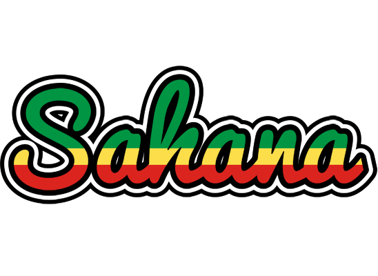 Sahana african logo