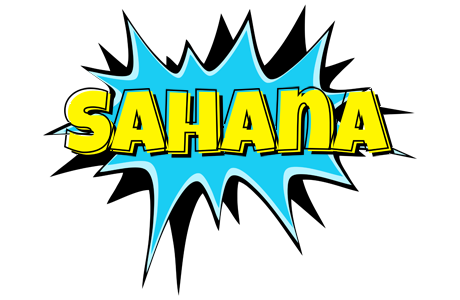 Sahana amazing logo