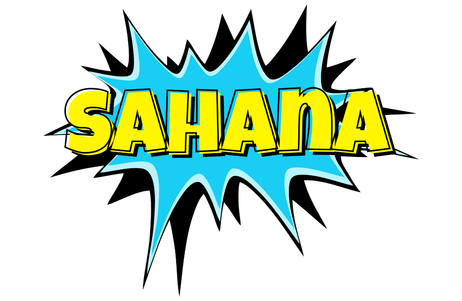 Sahana amazing logo