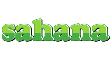 Sahana apple logo