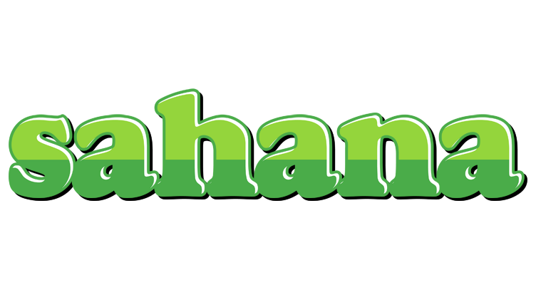 Sahana apple logo