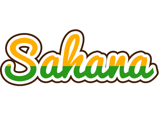 Sahana banana logo