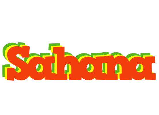 Sahana bbq logo