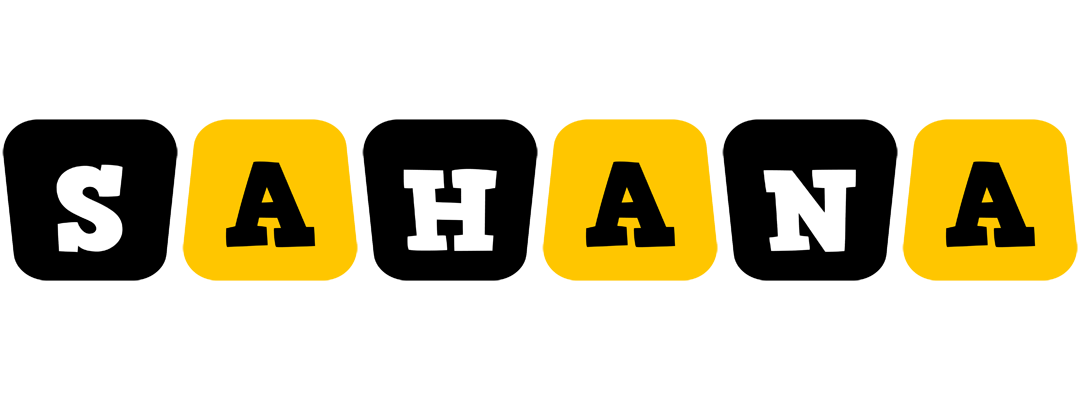 Sahana boots logo