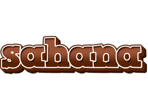 Sahana brownie logo