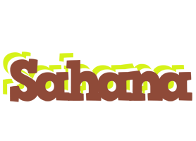 Sahana caffeebar logo