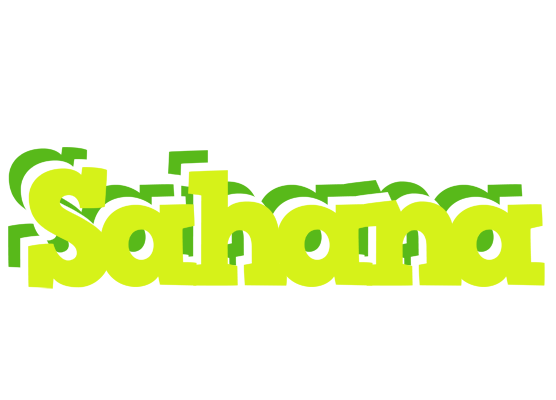 Sahana citrus logo