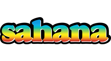 Sahana color logo