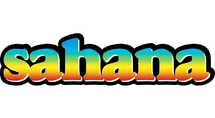 Sahana color logo