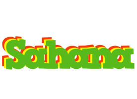 Sahana crocodile logo
