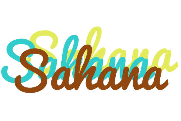 Sahana cupcake logo