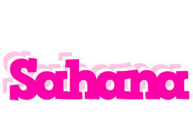 Sahana dancing logo