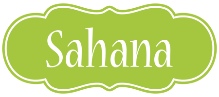 Sahana family logo
