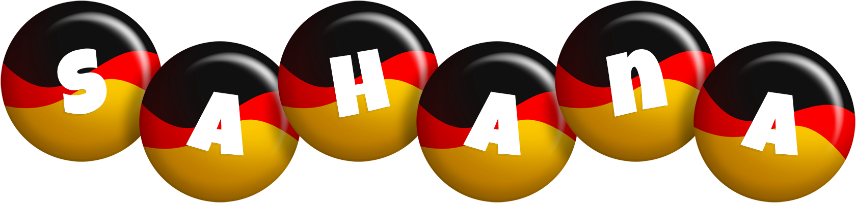 Sahana german logo