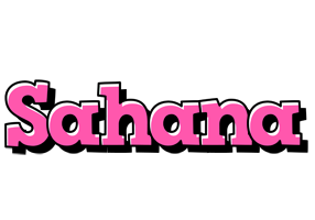 Sahana girlish logo