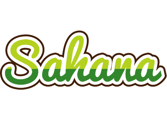 Sahana golfing logo