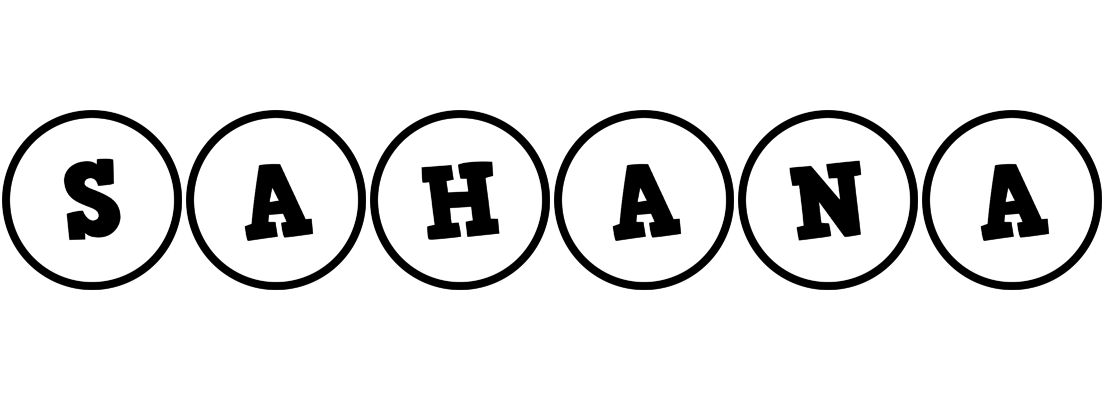 Sahana handy logo