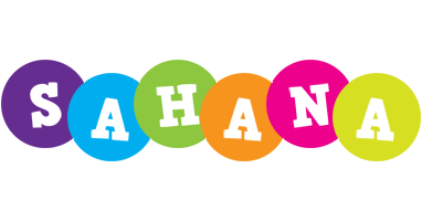 Sahana happy logo