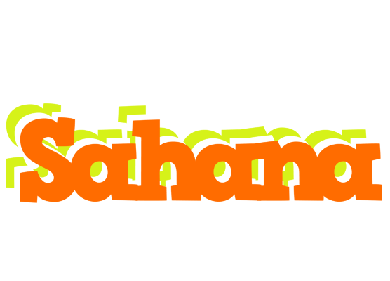 Sahana healthy logo