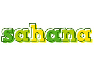Sahana juice logo