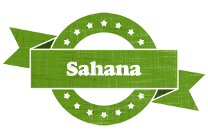 Sahana natural logo