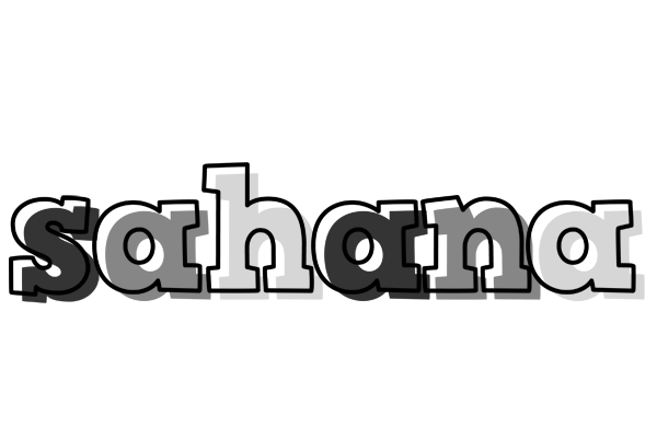 Sahana night logo