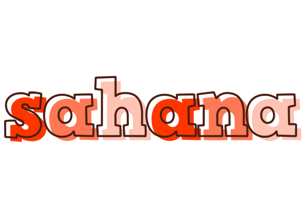 Sahana paint logo