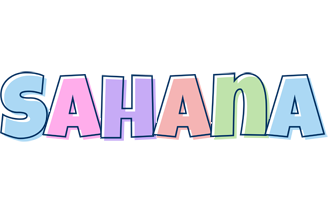 Sahana pastel logo