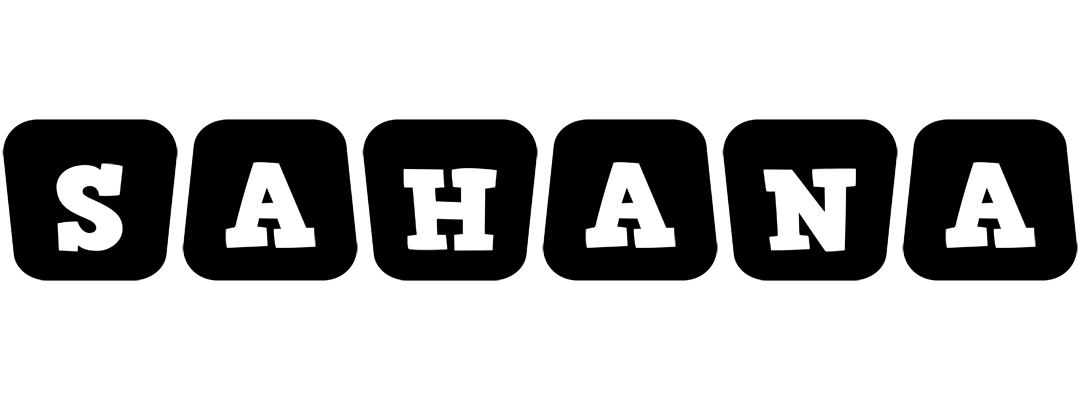 Sahana racing logo