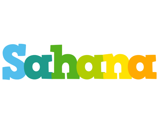 Sahana rainbows logo