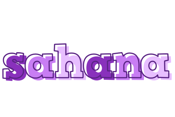 Sahana sensual logo