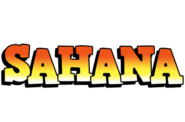 Sahana sunset logo