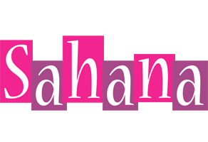 Sahana whine logo